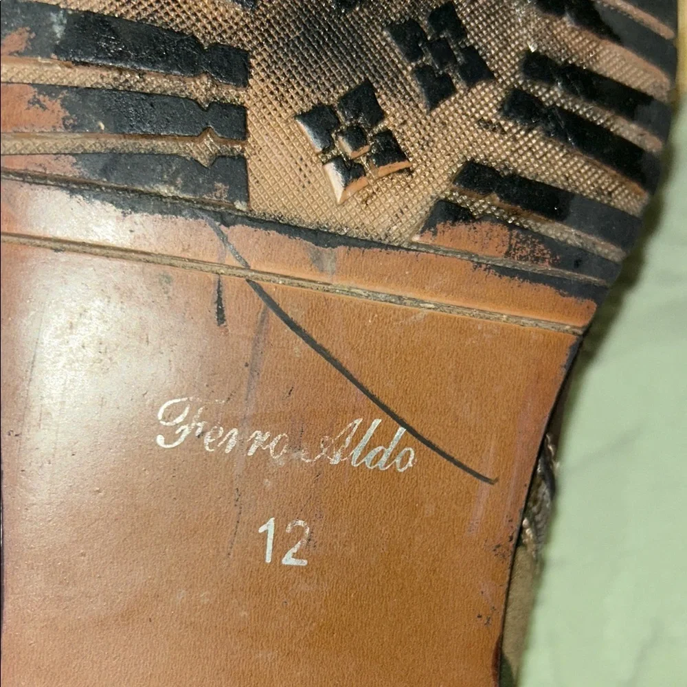 Stylish Brown Camouflage Men's Boots